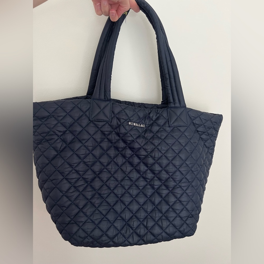 MZ Wallace Metro Tote in Navy (not deluxe)